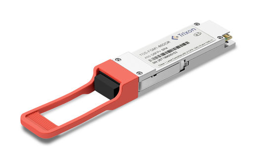 MTP 40G QSFP + SR4 وحدة الإرسال Transceiver 100M مع طول موجة 850nm MMF