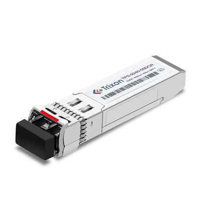 OC192/STM64 وحدات الإرسال SFP+ ذات الوضع الواحد 40 كم مع CDR