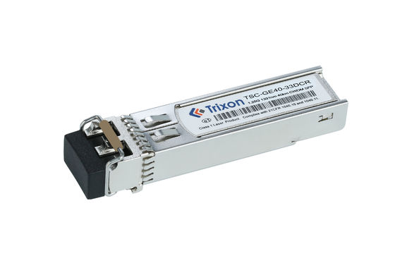 TSC-GE40-XXDCR CWDM SFP Transceiver Module 1.25G 40km يمكن توصيله بالشاشة الساخنة