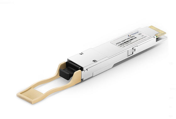 QSFP-DD 400G عامل شكل جهاز الاستقبال 1310 EML ليزر واستهلاك الطاقة القصوى من 10W لشبكات السرعة