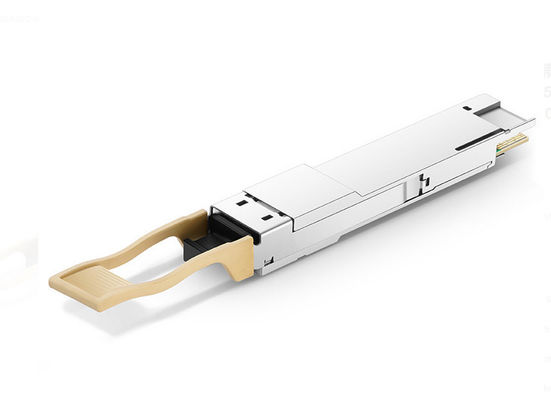100GBASE LR4 100G Ethernet QSFP Transceiver Module مع نوع الألياف ذات الوضع الواحد نطاق درجة حرارة التشغيل 0C-70C