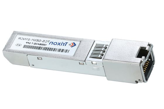 RJ-45 10gbe ناقل النحاس SFP 1.25Gbps 10M 100M 1000M TCS-GEM1-01NCR