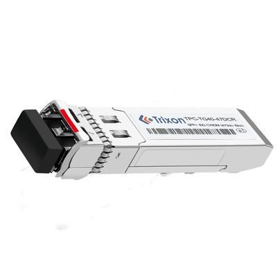 TPC-TG40-27~61DCR 10G SFP+ CWDM 40km وحدة إرسال واستقبال 1271nm~1611nm 0°C ~ + 70°C،