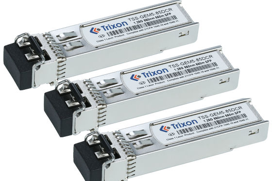 1.25G SR SFP Transceiver Module طول الموجة 850nm المسافة 550m