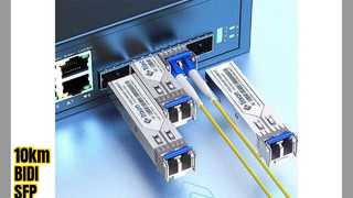 جهاز إرسال واستقبال BiDi SFP بطول 10 كم 1550/1310 نانومتر
